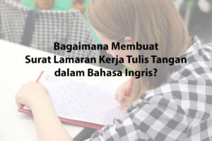 Kumpulan Contoh Surat Lamaran Kerja - Blog BikinCV