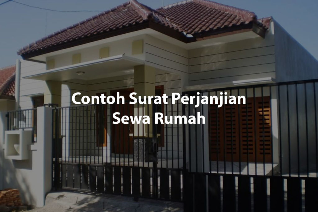 Contoh Surat Perjanjian Sewa Rumah 2024 - Blog BikinCV