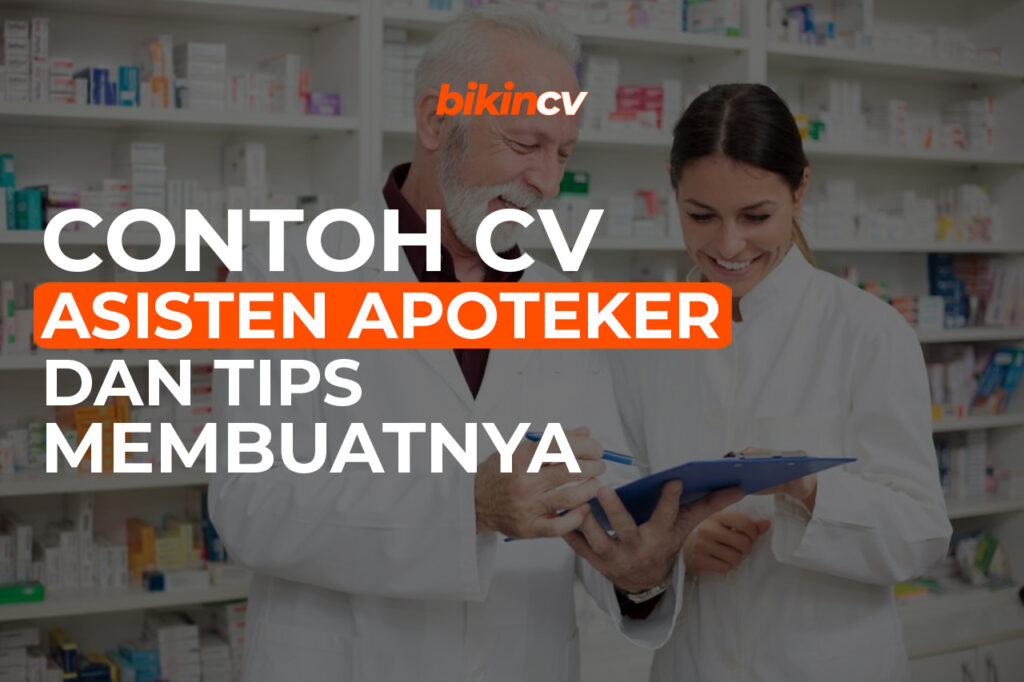 Contoh Cv Apoteker Homecare