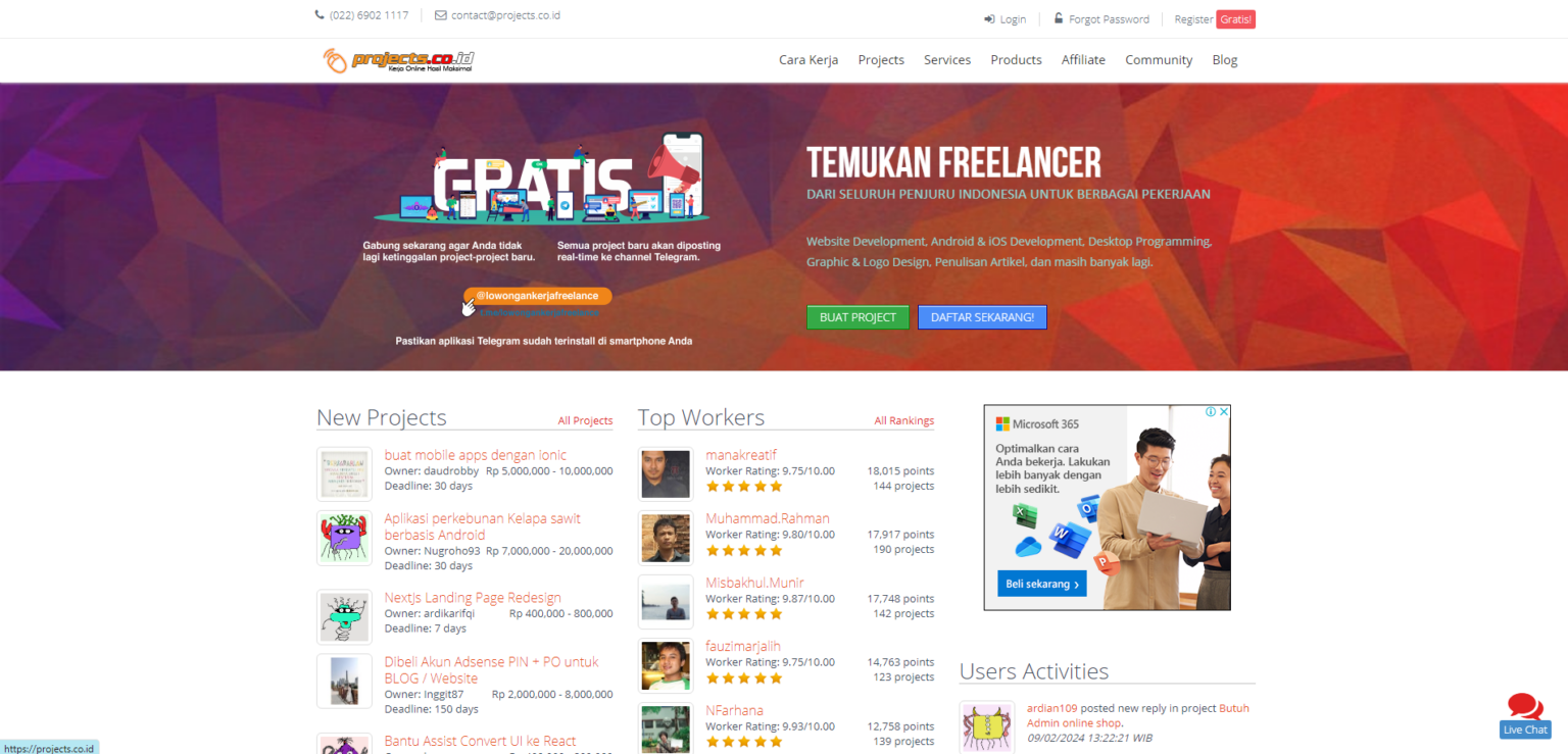 9 Situs Freelance Terbaik Dan Terpercaya Di 2024 - Blog BikinCV