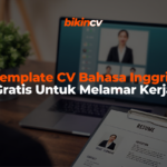 Template CV Bahasa Inggris Gratis Untuk Melamar Kerja