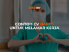 Contoh CV Dokter Perawat Nakes Untuk Melamar Kerja