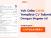 Template CV Gratis