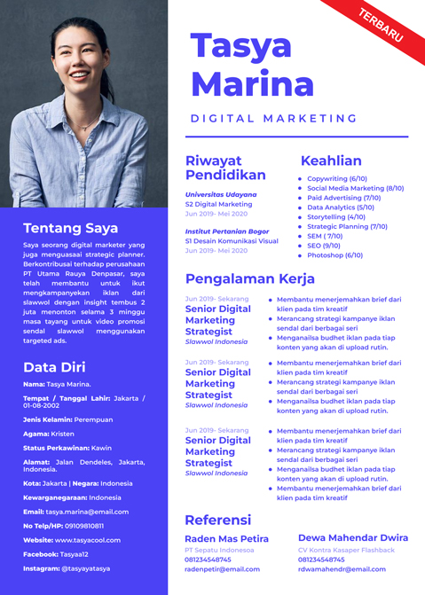 Template CV Suluban